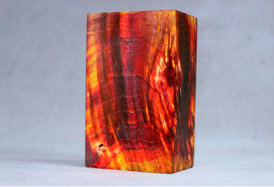 Stabilized Maple Burl Wood Mod Block